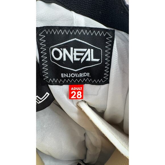 O'Neal Advanced Racing Technology Motocross Pants Mens 28 Black Gray Hip Pads - Picture 8 of 13